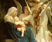 William-Adolphe Bouguereau : Song of the Angels